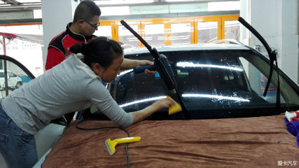 東營(yíng)汽車(chē)裝飾美容--哈弗H8全車(chē)貼膜--美佳汽車(chē)服務(wù)中心